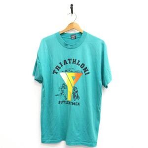 Vintage Butler YMCA Triathlon T Shirt XL